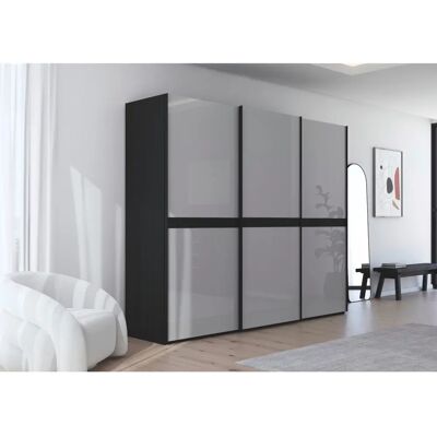 rauch BLACK Scale-LINE Holzwerkstoff Kleiderschrank B271xH223xT68 cm rauch BLACK Scale-LINE Holzwerkstoff Kleiderschrank B271xH223xT68 cm