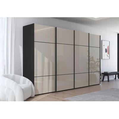 rauch Scale-TRIO - schwarz - 360x223x68 - Kleiderschrank rauch Scale-TRIO - schwarz - 360x223x68 - Kleiderschrank
