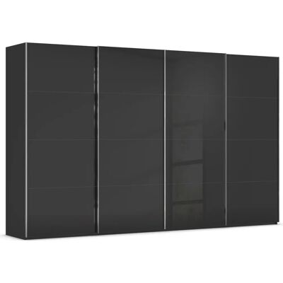 rauch BLACK - Scale-FYRA - Schwarzglas - Kleiderschrank rauch BLACK - Scale-FYRA - Schwarzglas - Kleiderschrank