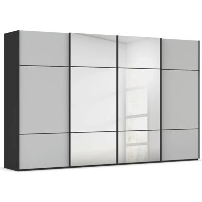 RAUCH - Scale-TRIO - Glas seidengrau matt - Wardrobe RAUCH - Scale-TRIO - Glas seidengrau matt - Wardrobe
