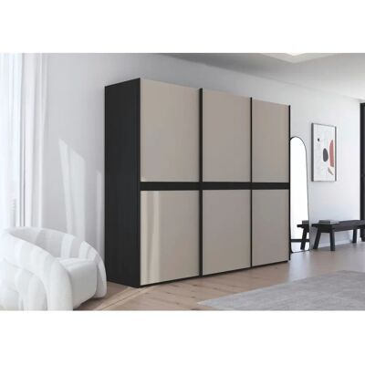 RAUCH - Scale-LINE - Beige - Glas champagner matt - Wardrobe RAUCH - Scale-LINE - Beige - Glas champagner matt - Wardrobe