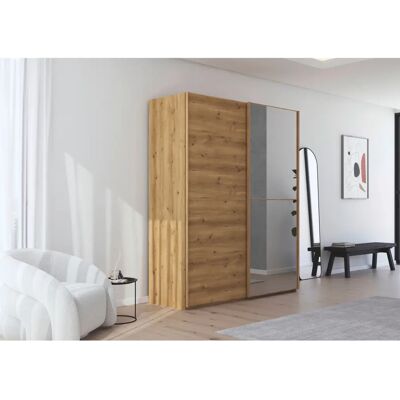 rauch BLACK - Scale-DUO - Asteiche - Griffleisten Asteiche - Schrank rauch BLACK - Scale-DUO - Asteiche - Griffleisten Asteiche - Schrank