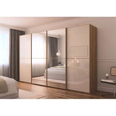 RAUCH - Scale-DUO - Asteiche - Glas Champagner - Schrank RAUCH - Scale-DUO - Asteiche - Glas Champagner - Schrank