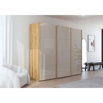RAUCH - Scale-FYRA - Braun Eiche Glas Champagner - Wardrobe RAUCH - Scale-FYRA - Braun Eiche Glas Champagner - Wardrobe