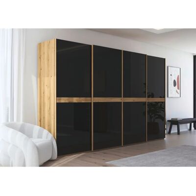 RAUCH - Scale-LINE - Asteiche/Glas Schwarz RAUCH - Scale-LINE - Asteiche/Glas Schwarz
