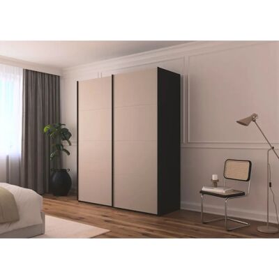 Rauch - Scale-FYRA - Schwarz - Glas matt - Wardrobe Rauch - Scale-FYRA - Schwarz - Glas matt - Wardrobe