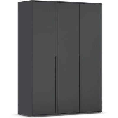 Rauch Nagata Kleiderschrank - 3 Türen, 3 Böden, 1 Stange - Schrank Rauch Nagata Kleiderschrank - 3 Türen, 3 Böden, 1 Stange - Schrank