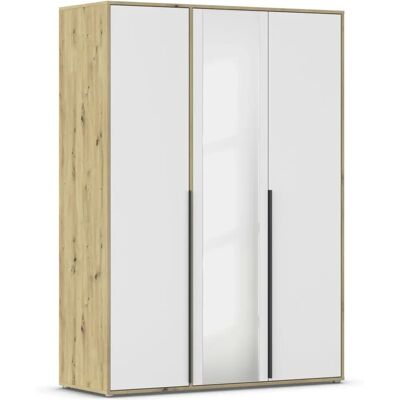 Rauch Nagata Kleiderschrank mit Spiegel - 140x194cm - Weiß Rauch Nagata Kleiderschrank mit Spiegel - 140x194cm - Weiß