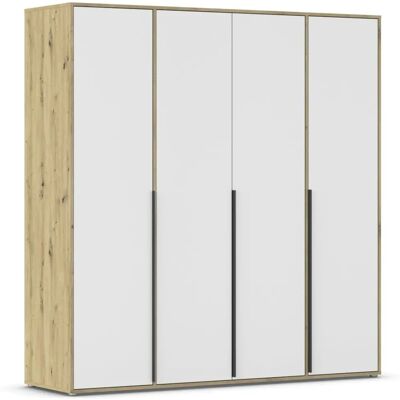 Rauch Nagata Kleiderschrank - 4 Türen, 7 Fachböden - Schrank Rauch Nagata Kleiderschrank - 4 Türen, 7 Fachböden - Schrank
