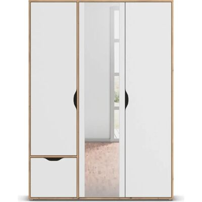 RAUCH NARAI Kleiderschrank - 3-türig, 3 Schubladen, Verstellbare Einlegeböden RAUCH NARAI Kleiderschrank - 3-türig, 3 Schubladen, Verstellbare Einlegeböden