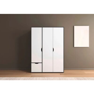 Rauch NARAI Kleiderschrank - Verstellbare Regale & 3 Türen Rauch NARAI Kleiderschrank - Verstellbare Regale & 3 Türen