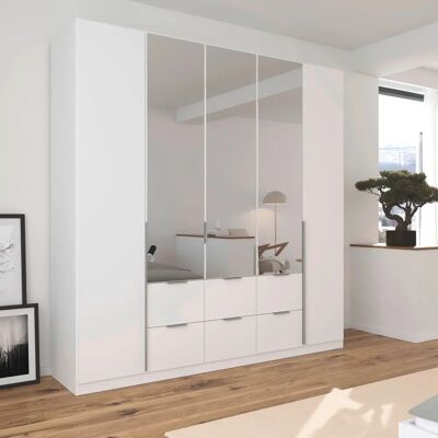 RAUCH Agordo Kleiderschrank - 5 Regale, 3 Stangen, 6 Schubladen RAUCH Agordo Kleiderschrank - 5 Regale, 3 Stangen, 6 Schubladen
