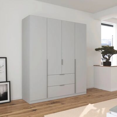 RAUCH AGORDO Kleiderschrank - 4 Türen, 4 Einlegeböden, 3 Kleiderstangen RAUCH AGORDO Kleiderschrank - 4 Türen, 4 Einlegeböden, 3 Kleiderstangen