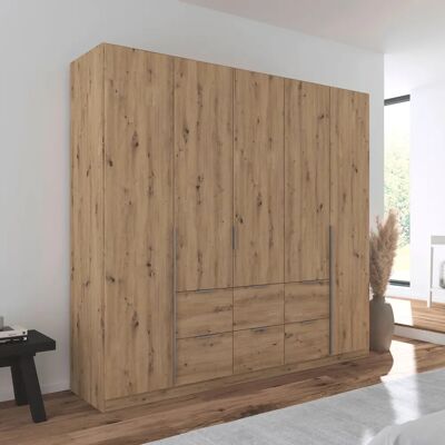 RAUCH Kleiderschrank AGORDO - 3 Kleiderstangen, 5 Böden - Kleiderschrank RAUCH Kleiderschrank AGORDO - 3 Kleiderstangen, 5 Böden - Kleiderschrank