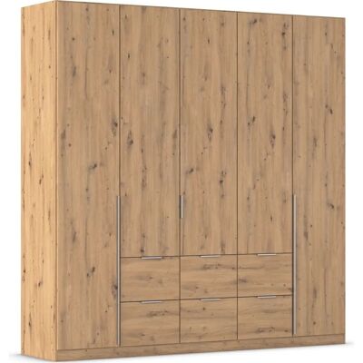 RAUCH Agordo Kleiderschrank mit 5 Regalen und 3 Stangen - Kleiderschrank RAUCH Agordo Kleiderschrank mit 5 Regalen und 3 Stangen - Kleiderschrank