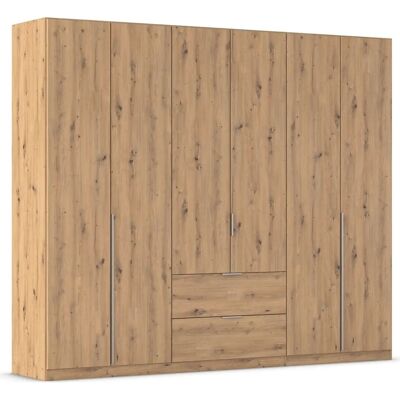 RAUCH Agordo Kleiderschrank - 6 Türen, Maße 271x229x54 cm, Metallbeschläge RAUCH Agordo Kleiderschrank - 6 Türen, Maße 271x229x54 cm, Metallbeschläge