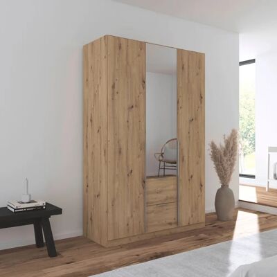 RAUCH AGORDO Kleiderschrank - 3-türig, 210cm hoch, Eiche Artisan RAUCH AGORDO Kleiderschrank - 3-türig, 210cm hoch, Eiche Artisan