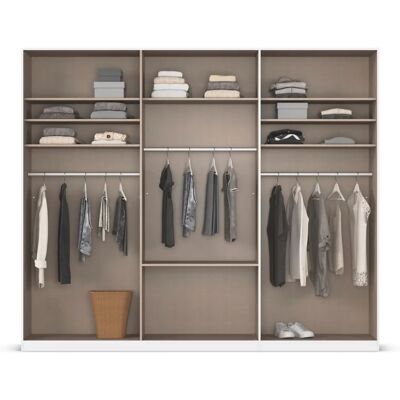 RAUCH Agordo Kleiderschrank - 6 Türen, 229cm hoch, Weiß RAUCH Agordo Kleiderschrank - 6 Türen, 229cm hoch, Weiß