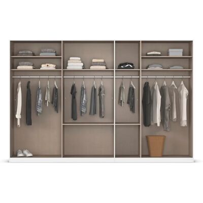 RAUCH Kleiderschrank AGORDO - Holzschrank mit Glastür, 7 Türen RAUCH Kleiderschrank AGORDO - Holzschrank mit Glastür, 7 Türen