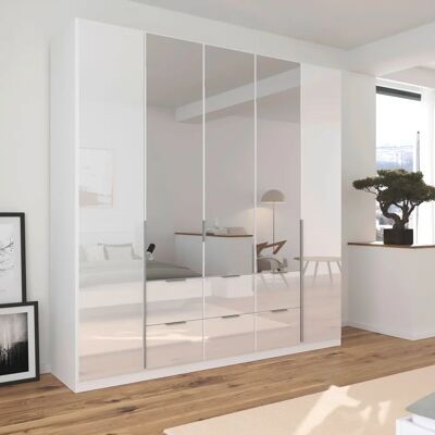 RAUCH AGORDO Kleiderschrank - Verstellbare Regale, Kleiderstangen, Metallteile RAUCH AGORDO Kleiderschrank - Verstellbare Regale, Kleiderstangen, Metallteile