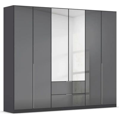 RAUCH AGORDO Kleiderschrank - 6 Türen, 3 Kleiderstangen, 2 Schubladen RAUCH AGORDO Kleiderschrank - 6 Türen, 3 Kleiderstangen, 2 Schubladen