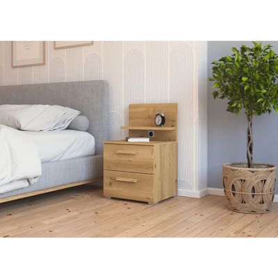 rauch ORANGE - Evelyn - Esche Eiche - Nachttisch rauch ORANGE - Evelyn - Esche Eiche - Nachttisch