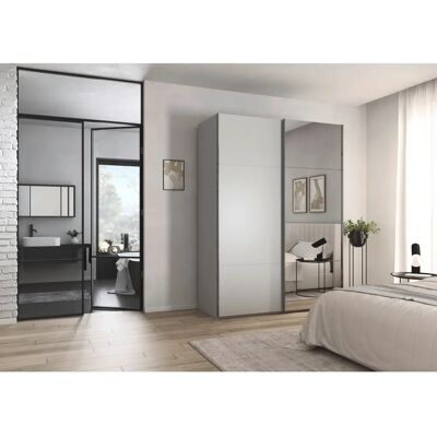 rauch ORANGE - CONTIDO - Seidengrau - 162x223x68 cm - Kleiderschrank rauch ORANGE - CONTIDO - Seidengrau - 162x223x68 cm - Kleiderschrank