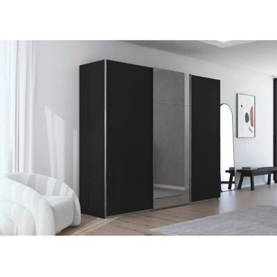 rauch ORANGE - CONTIDO - Schwarz - 271x223x68 cm - Schrank rauch ORANGE - CONTIDO - Schwarz - 271x223x68 cm - Schrank