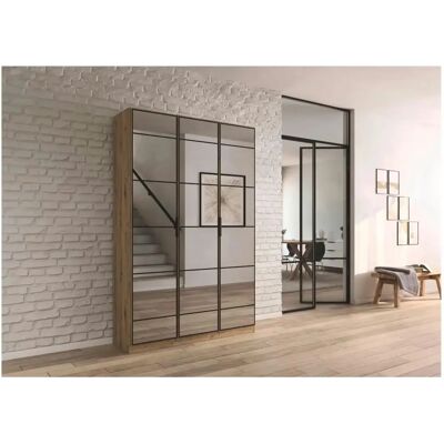 RAUCH Acero Kleiderschrank - Loft-Spiegelfront, 136x210x41cm RAUCH Acero Kleiderschrank - Loft-Spiegelfront, 136x210x41cm