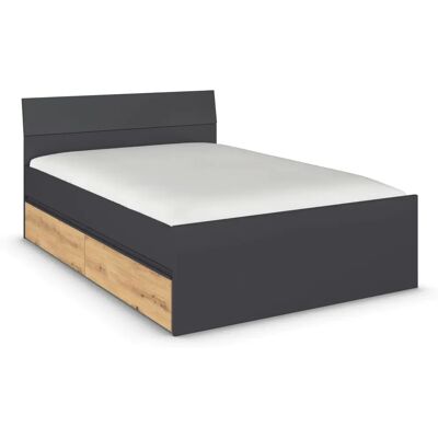 Rauch Möbelwerke Joel-Extra Grau Bettgestell - Bett Rauch Möbelwerke Joel-Extra Grau Bettgestell - Bett