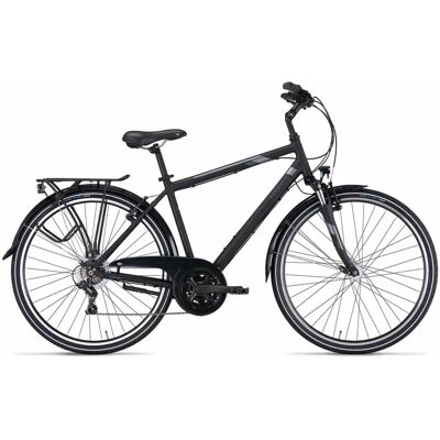 Pegasus Piazza 21 - Solides Aluminium-Trekkingrad - Schwarz Pegasus Piazza 21 - Solides Aluminium-Trekkingrad - Schwarz