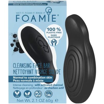 Foamie Too Coal To Be True Face Bar - Cleansing for Normal & Combination Skin Foamie Too Coal To Be True Face Bar - Cleansing for Normal & Combination Skin