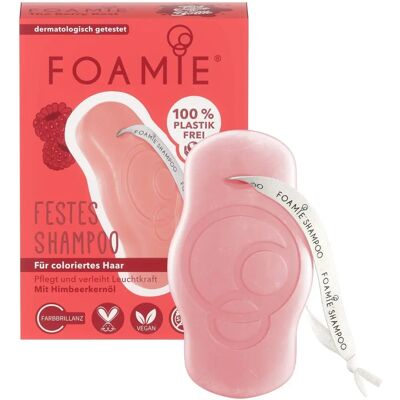 Foamie The Berry Best Wegański Szampon w Kostce do Ochrony Koloru - 80g Foamie The Berry Best Wegański Szampon w Kostce do Ochrony Koloru - 80g