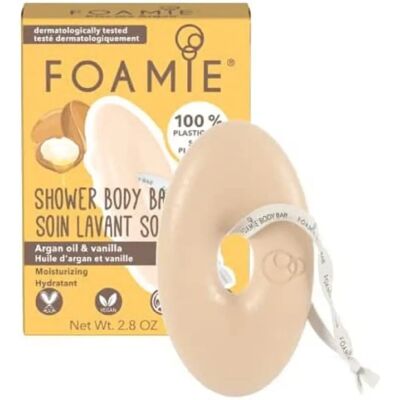 Foamie Kiss Me Argan Dusch-Body-Bar - Syndet - 80g Foamie Kiss Me Argan Dusch-Body-Bar - Syndet - 80g