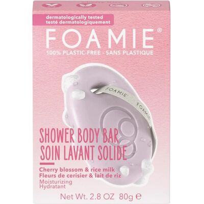 Foamie Cherry Kiss Duschbody-Block - Sanft & Vegan - 80g Foamie Cherry Kiss Duschbody-Block - Sanft & Vegan - 80g