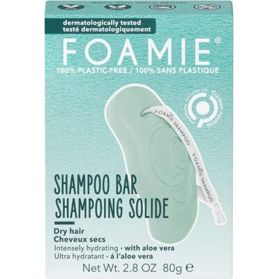 Foamie Aloe Shampoo Bar für Trockenes Haar - 80g Foamie Aloe Shampoo Bar für Trockenes Haar - 80g