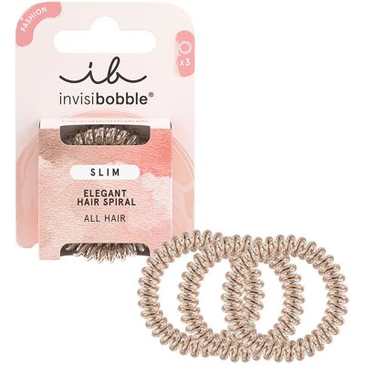 Invisibobble Slim Bronze Haaraccessoire - Haarband 3 Stk Invisibobble Slim Bronze Haaraccessoire - Haarband 3 Stk
