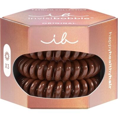 Invisibobble Pretzel Brown Premium Haargummis - Haaraccessoires Invisibobble Pretzel Brown Premium Haargummis - Haaraccessoires