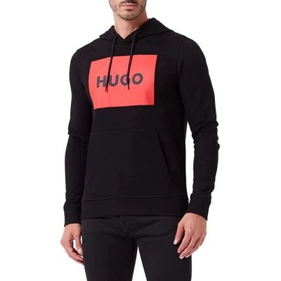 Hugo Boss Duratschi Großes Logo Kapuzenpullover - Schwarz - Herren Hugo Boss Duratschi Großes Logo Kapuzenpullover - Schwarz - Herren