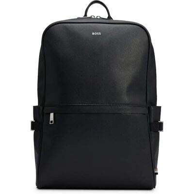 Hugo Boss Zair Rucksack - Signature Streifen & Logo - Schwarz Hugo Boss Zair Rucksack - Signature Streifen & Logo - Schwarz