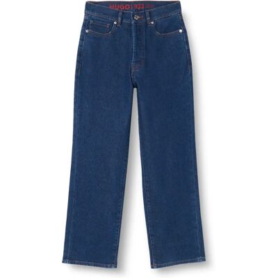 Hugo Farmer 50486413 Blå Normal Passform - Jeans Hugo Farmer 50486413 Blå Normal Passform - Jeans
