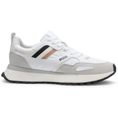 Boss Orange Jonah Mens Running Style Trainers - White - UK10 Boss Orange Jonah Mens Running Style Trainers - White - UK10