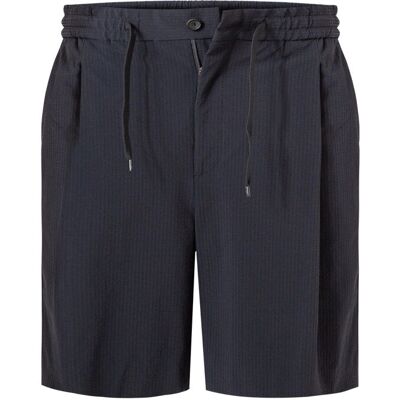 HUGO Fionn Blau Performance-Stretch Seersucker Shorts - Shorts HUGO Fionn Blau Performance-Stretch Seersucker Shorts - Shorts