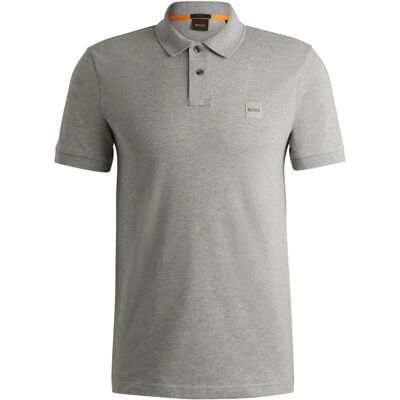 Hugo Boss Passenger (50507803) - Polo slim-fit en coton stretch avec logo (50507803) gris - Publicité Hugo Boss Passenger (50507803) - Polo slim-fit en coton stretch avec logo (50507803) gris - Publicité