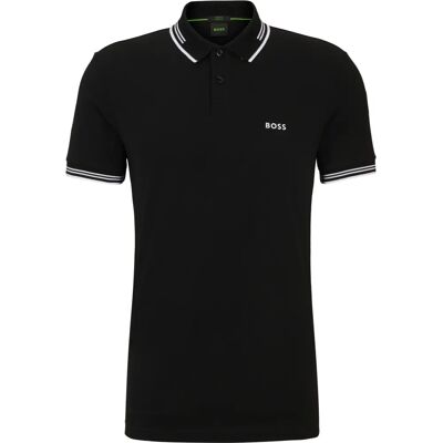 Hugo Boss Paul (50506193) - Polo slim-fit in cotone elasticizzato con branding (50506193) nero Hugo Boss Paul (50506193) - Polo slim-fit in cotone elasticizzato con branding (50506193) nero