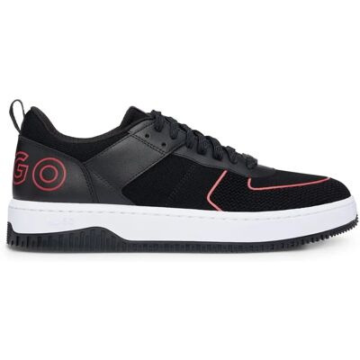 Buty HUGO Kilian - Wzór dzianinowy - Logo na pięcie - Buty Buty HUGO Kilian - Wzór dzianinowy - Logo na pięcie - Buty