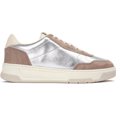 Boss Baltimore Metallic Leer Sneakers - Casual Schoeisel Boss Baltimore Metallic Leer Sneakers - Casual Schoeisel