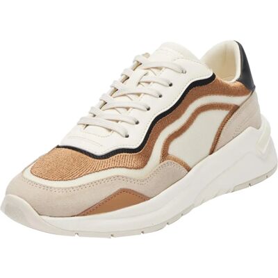 Boss Skylar Runn Beige Sneakers - Sneakers Boss Skylar Runn Beige Sneakers - Sneakers