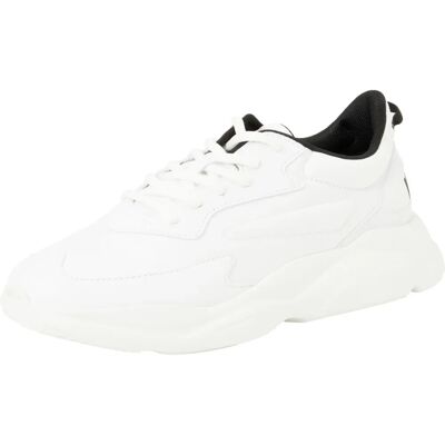 Baskets blanches HUGO Leon - Chaussures décontractées - Publicité Baskets blanches HUGO Leon - Chaussures décontractées - Publicité