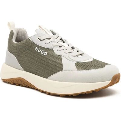 HUGO Kane Zielony Szary Sneakers - Sneakers HUGO Kane Zielony Szary Sneakers - Sneakers